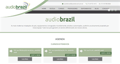 Desktop Screenshot of cursodeaudio.audiobrazil.com.br