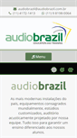 Mobile Screenshot of cursodeaudio.audiobrazil.com.br